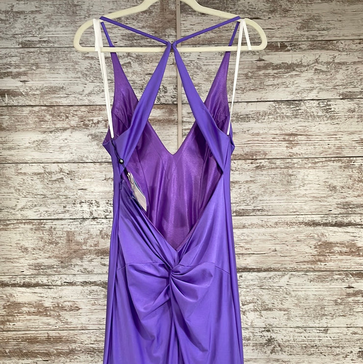 PURPLE MERMAID GOWN (NEW)