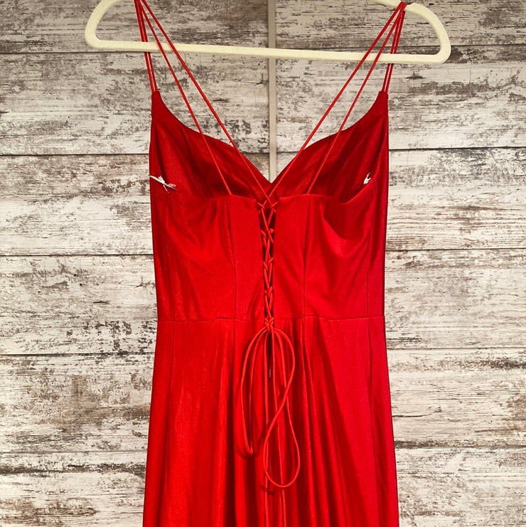 RED MERMAID GOWN