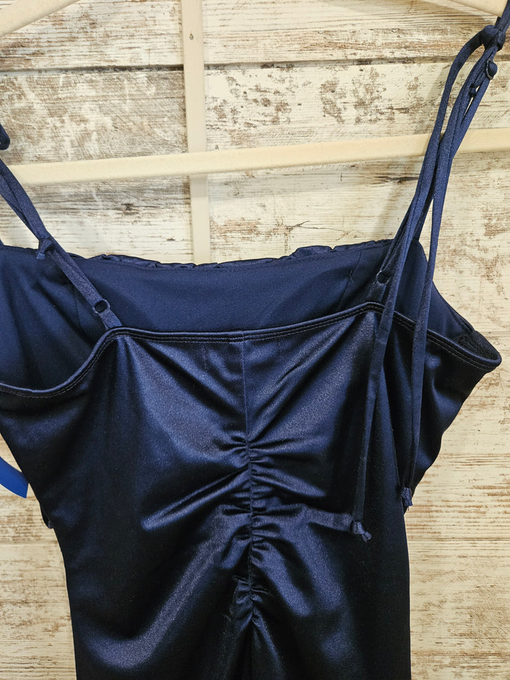 NAVY SHORT DRESS