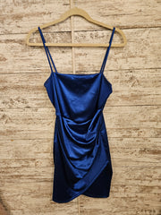 ROYAL BLUE SHORT DRESS