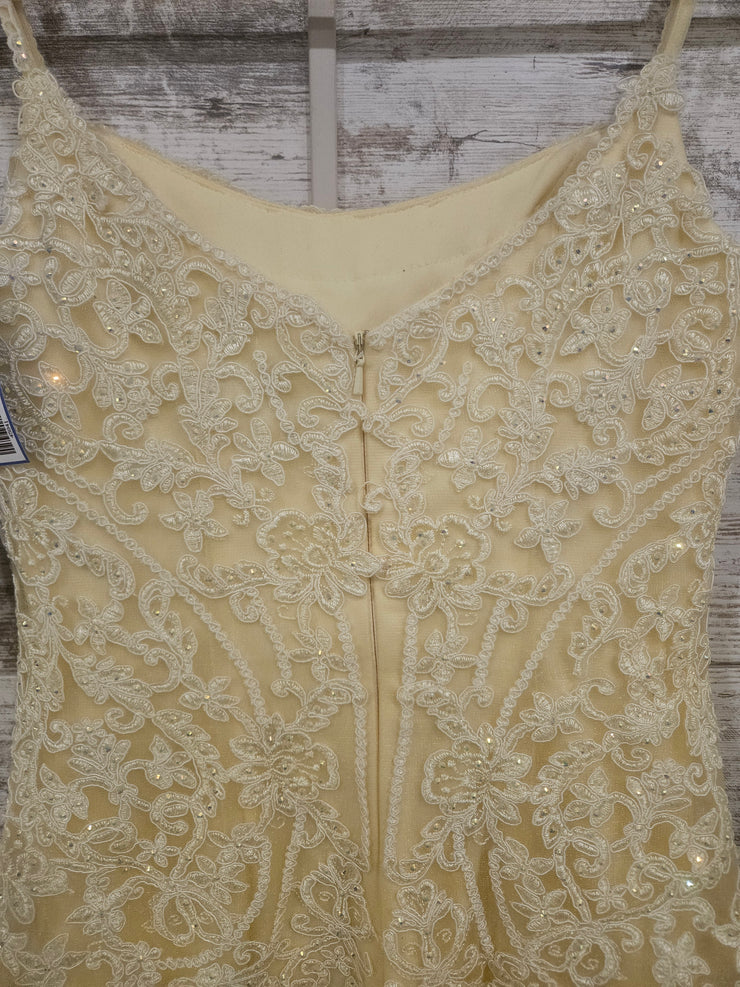 YELLOW/FLORAL SHORT DRESS -NEW