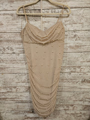 GOLD SPARKLY SHORT DRESS