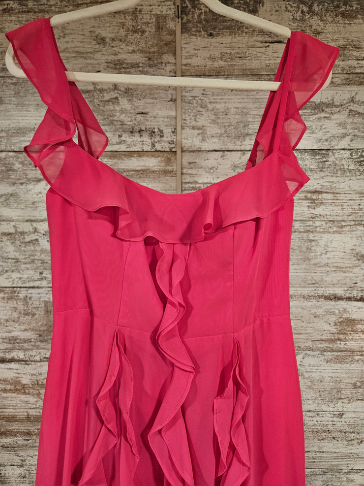 PINK LONG EVENING GOWN