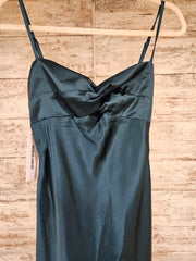 GREEN LONG EVENING GOWN (NEW)