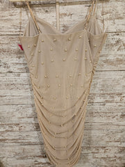 GOLD SPARKLY SHORT DRESS
