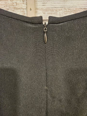 BLACK 100% SILK SHORT DRES$450