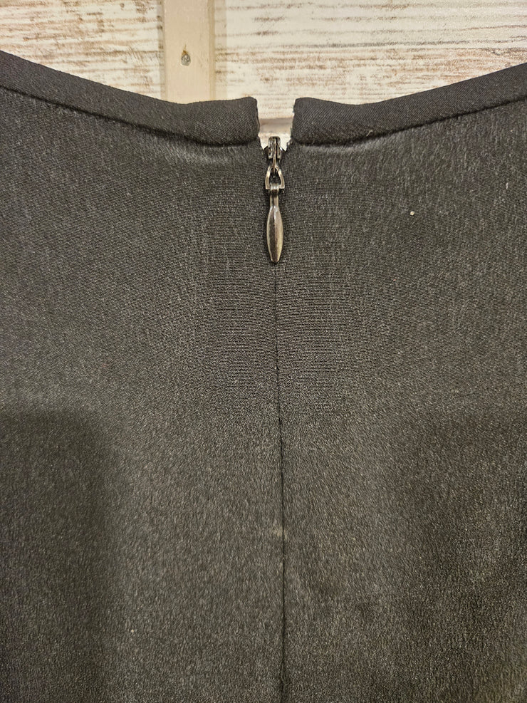 BLACK 100% SILK SHORT DRES$450