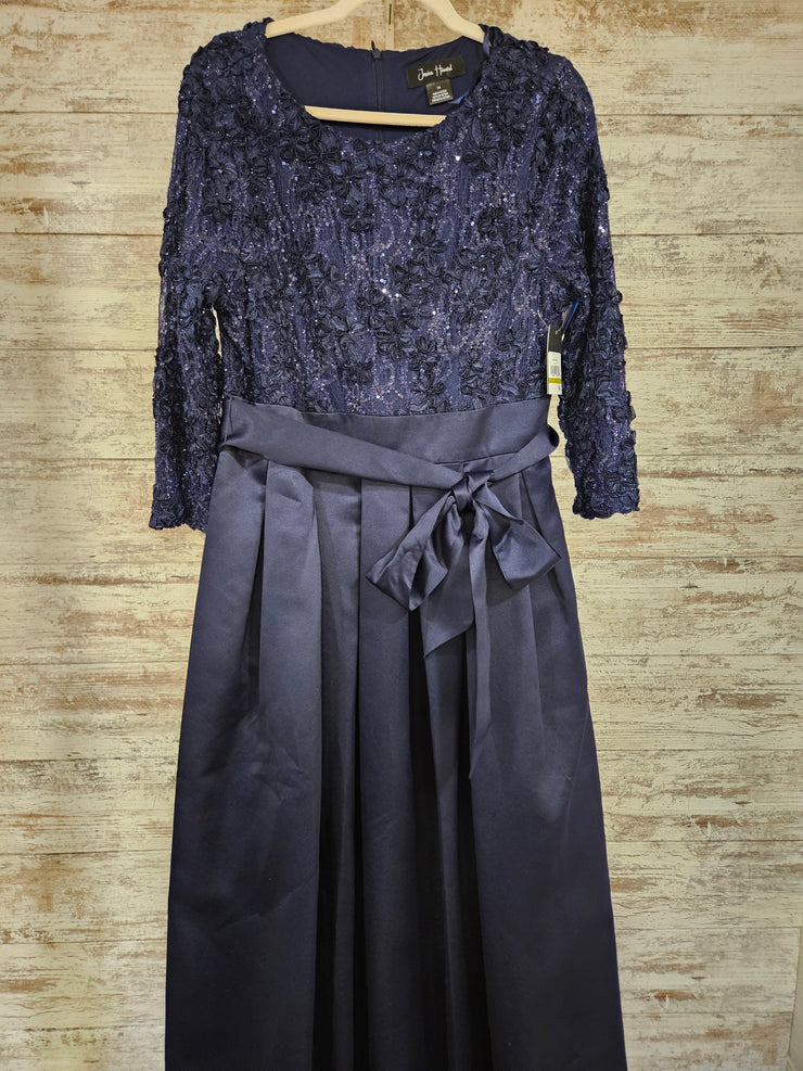 NAVY A LINE GOWN (NEW)