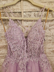 LAVENDER FLUFFY SHORT DRESS