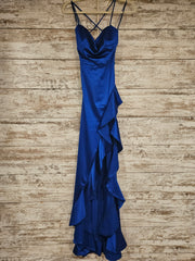 ROYAL BLUE LONG DRESS (NEW)