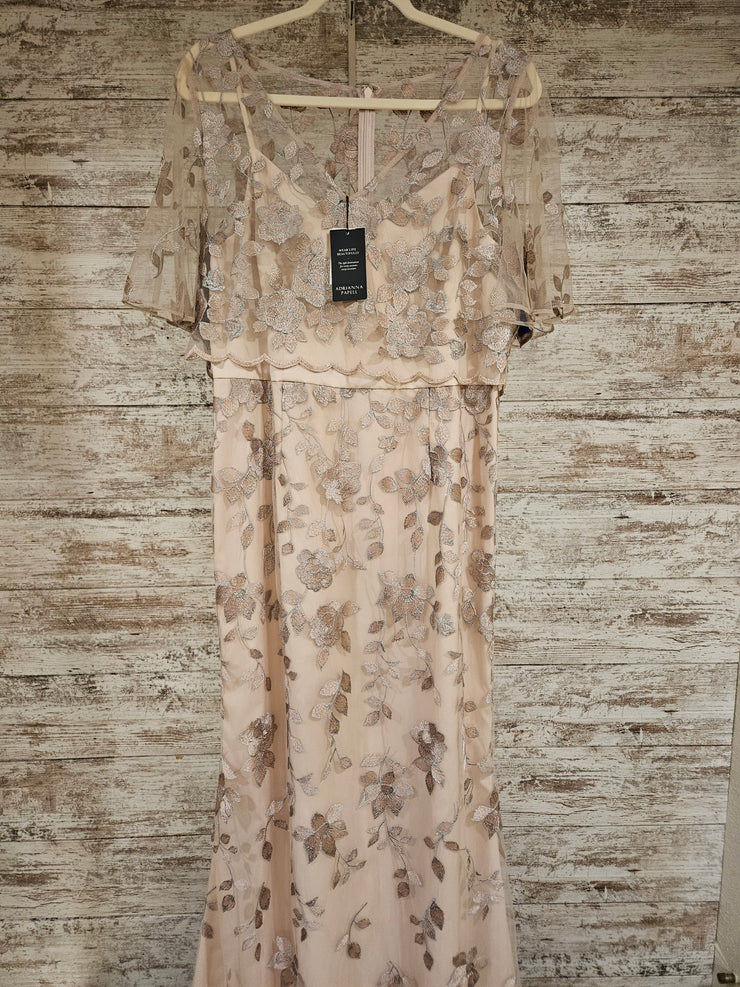 BLUSH FLORAL LONG DRESS (NEW)