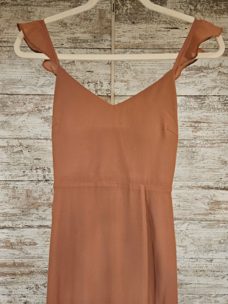 MAUVE LONG EVENING GOWN