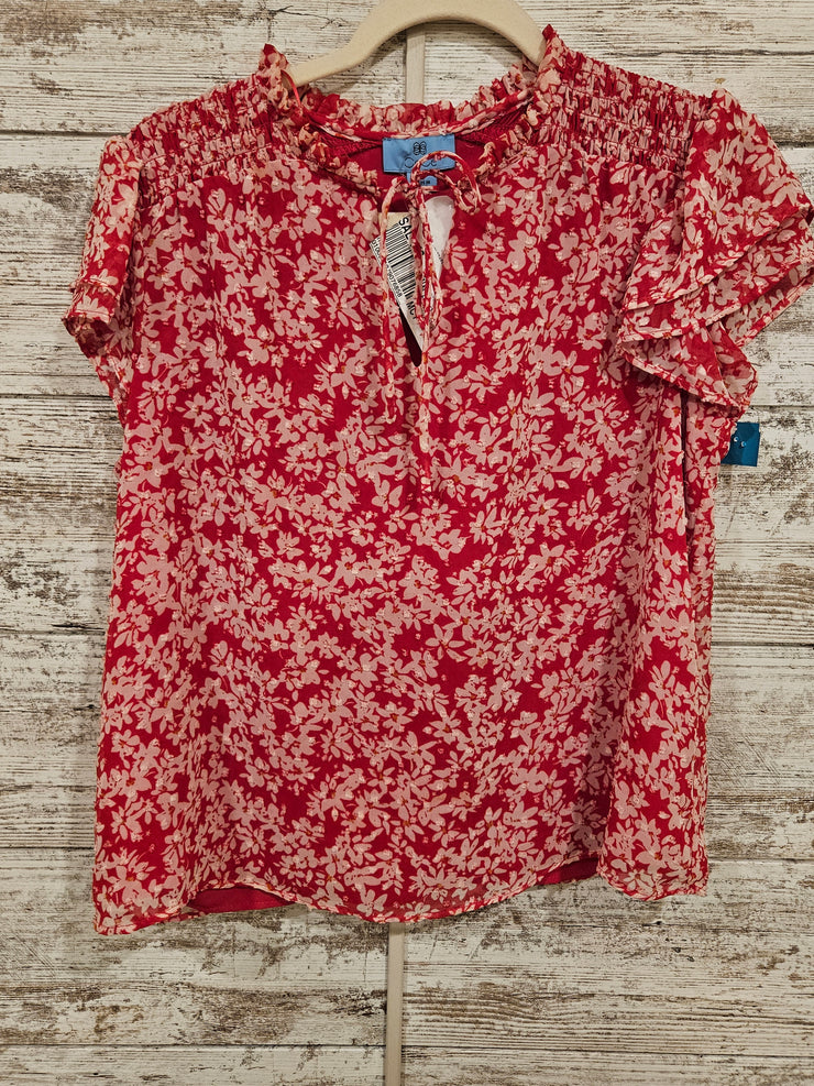 PINK/WHITE FLORAL TOP (NEW)$69