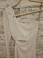 WHITE/COLORFUL SHORT DRESS