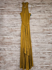 GOLD LONG EVENING GOWN