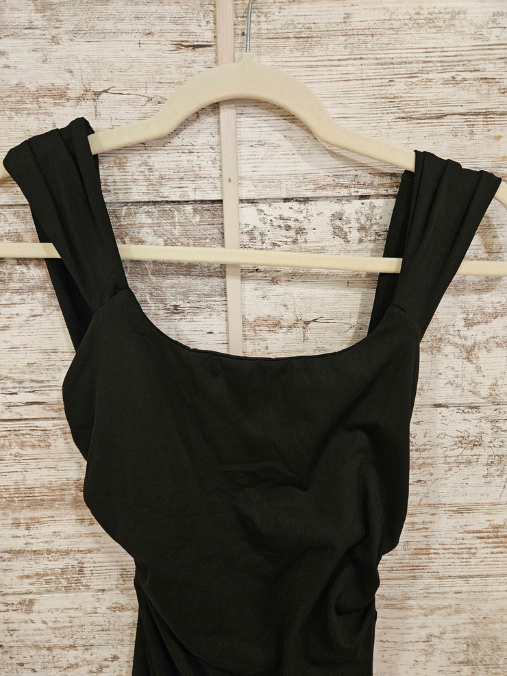 BLACK SHORT DRESS