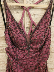 PURPLE SHORT DRESS-NEW $399