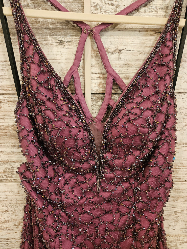 PURPLE SHORT DRESS-NEW $399