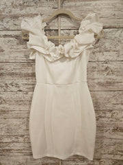 WHITE SHORT DRESS