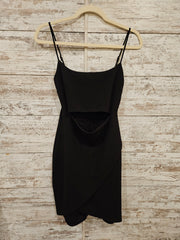 BLACK SHORT DRESS