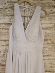 WHITE LONG EVENING GOWN (NEW)
