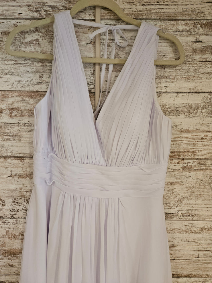 WHITE LONG EVENING GOWN (NEW)