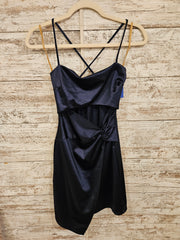NAVY SHORT DRESS