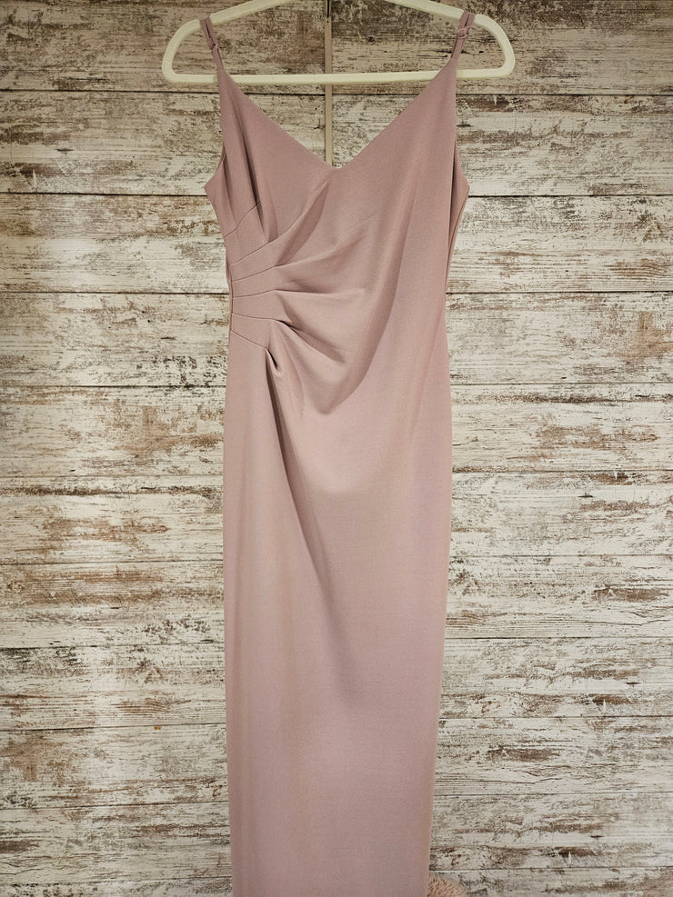 PINK LONG EVENING GOWN