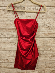 RED SHORT DRESS