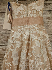 WHITE/NUDE WEDDING GOWN (NEW) $1599