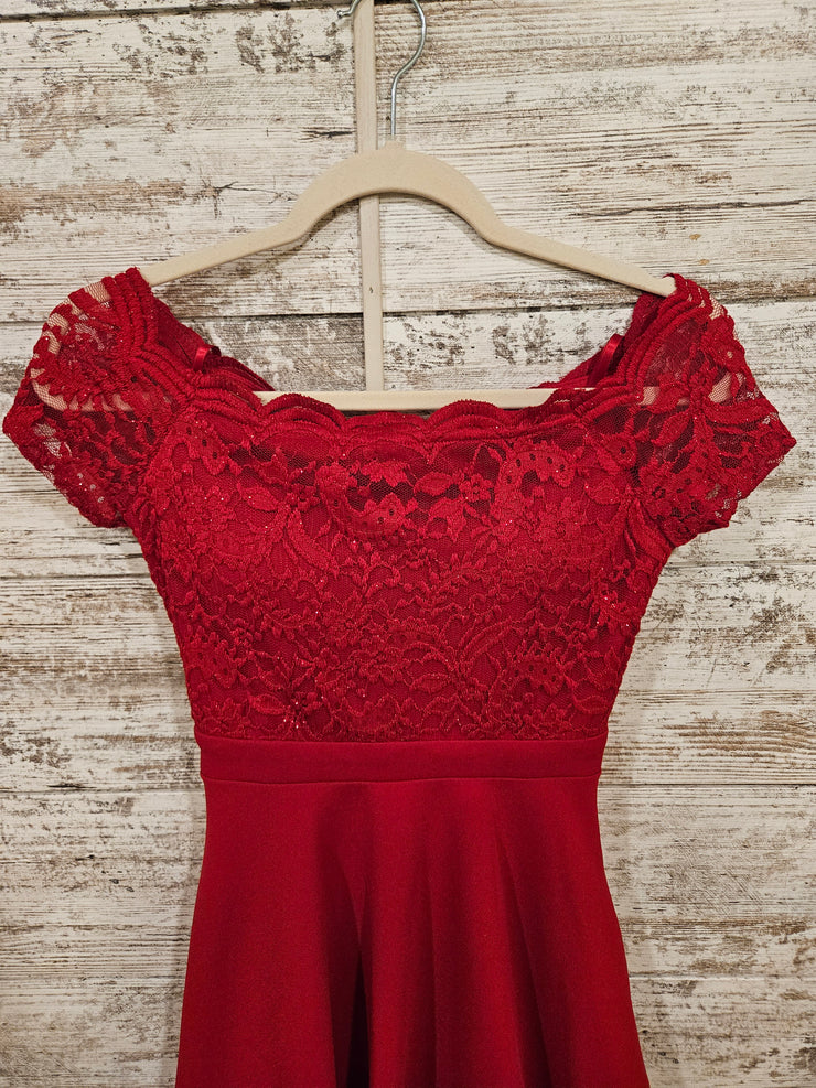 RED SHORT DRESS