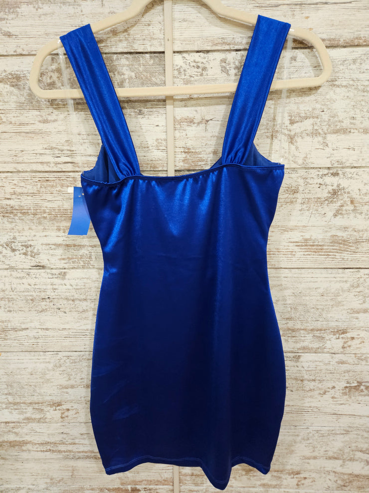 ROYAL BLUE SHORT DRESS (NEW)