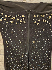 BLACK PEARL SHORT DRESS