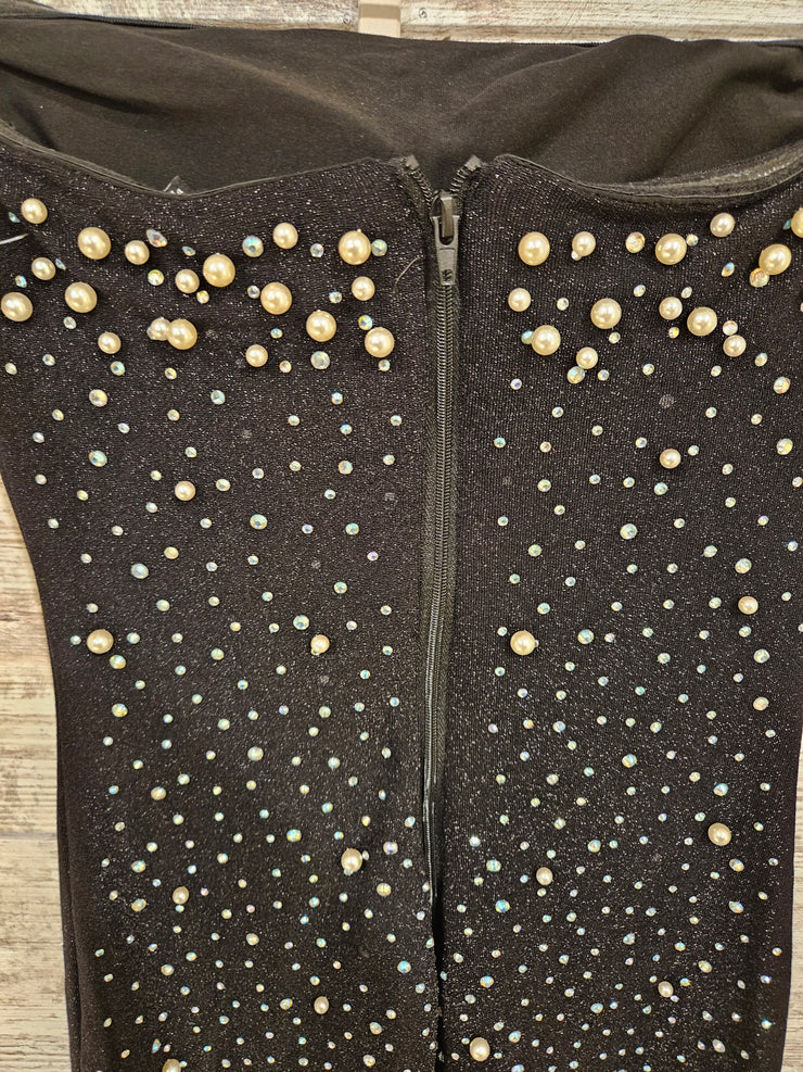 BLACK PEARL SHORT DRESS