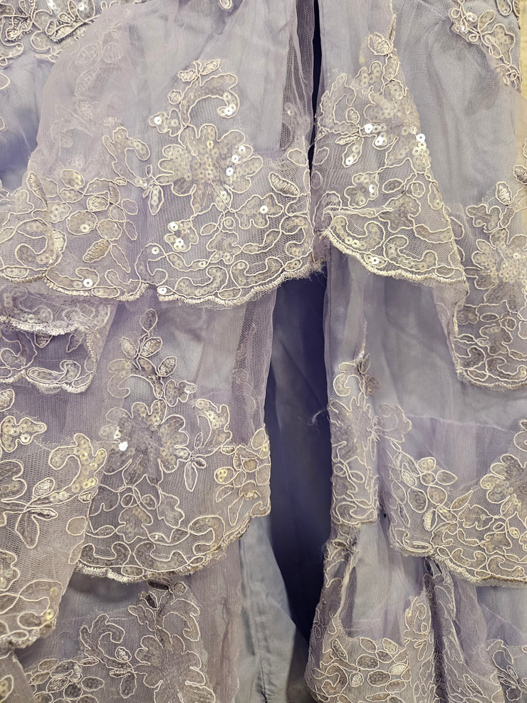 LAVENDER RUFFLED MERMAID (NEW)