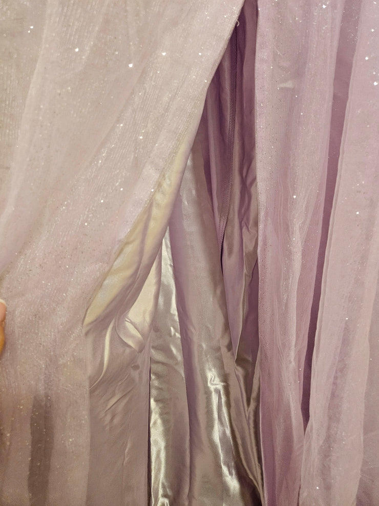 LAVENDER SPARKLY A LINE (NEW)