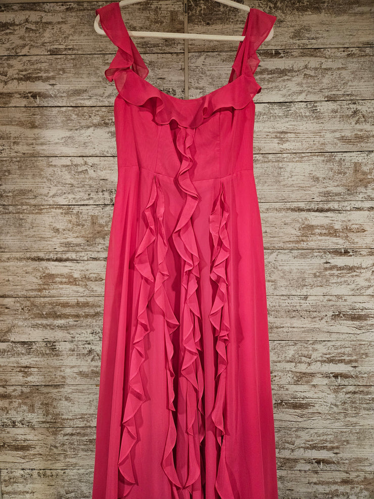 PINK LONG EVENING GOWN