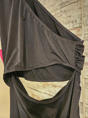 BLACK LONG EVENING GOWN