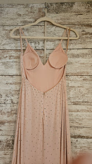 PINK SPARKLY LONG DRESS (NEW)