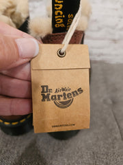 BROWN FAUX FUR BOOTS-NEW $180