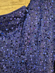 ROYAL BLUE SPARKLY DRESS (NEW)