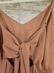 MAUVE LONG EVENING GOWN