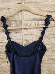 NAVY SHORT DRESS