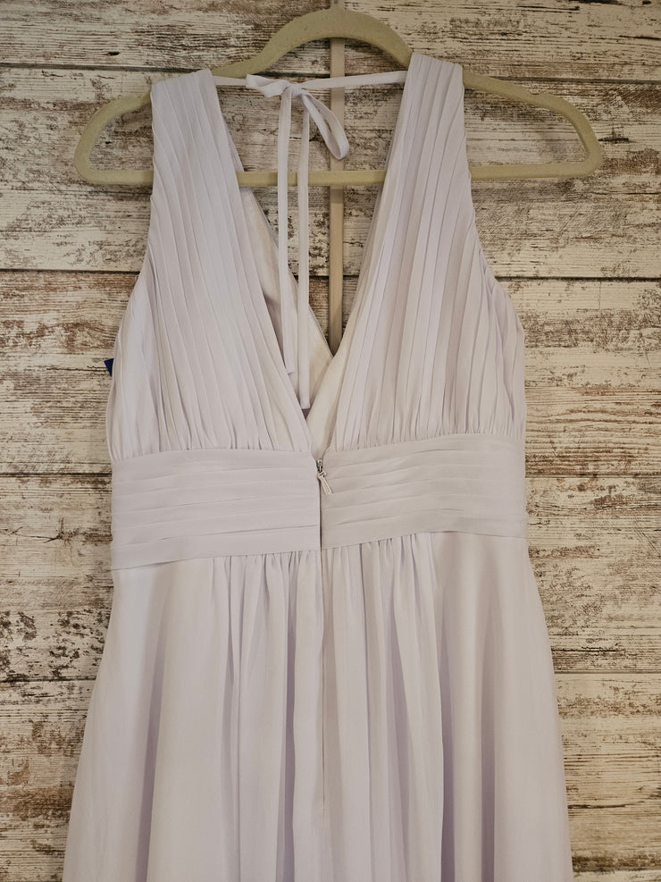 WHITE LONG EVENING GOWN (NEW)