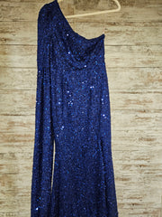 ROYAL BLUE SPARKLY DRESS (NEW)