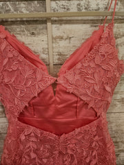 PINK/FLORAL SHORT DRESS