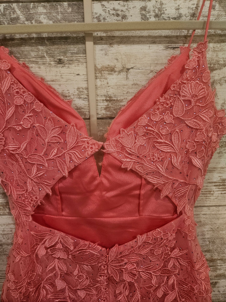 PINK/FLORAL SHORT DRESS