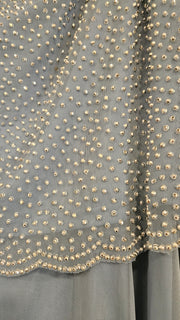 BLUE LONG EVENING GOWN (NEW)