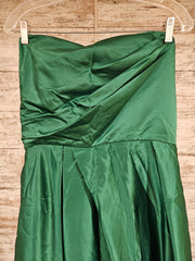 GREEN A LINE GOWN (NEW)