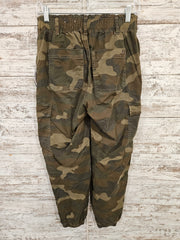 GREEN CAMO JOGGERS $60